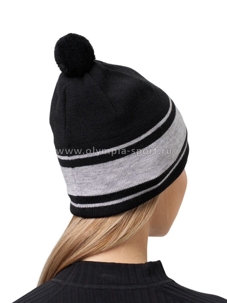 Шапка Nordski Tone Stripe Black NSV767100 OS