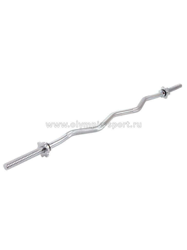 Гриф W-образный Start Up HY-B-021 Д.25мм, дл.1,19м, макс. вес 150кг + 2 замка- гайки
