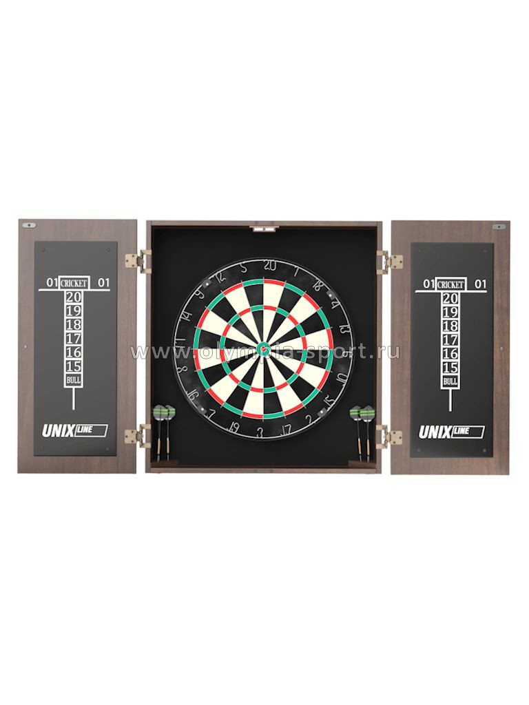 Дартс UNIX Line Dartboard D-46cm Wood