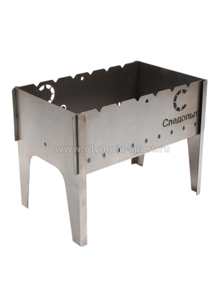 Мангал Следопыт складной, 490х310х370 мм, 2 мм, без шампуров, в сумке