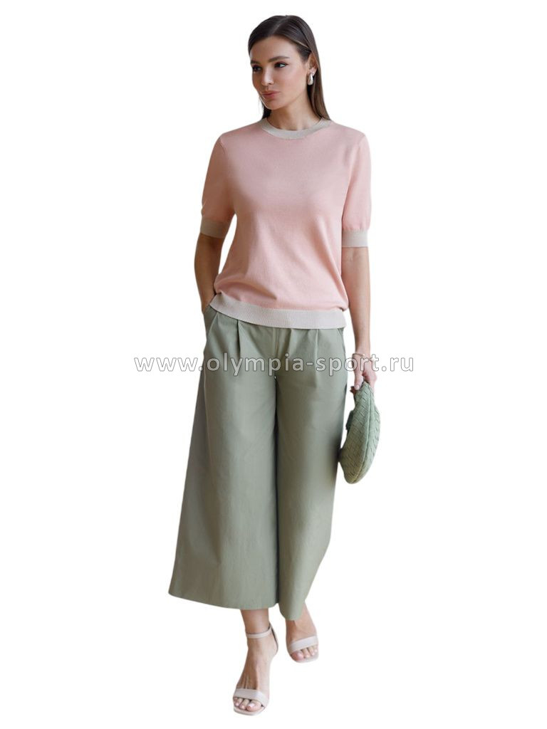 Джемпер женский Vilatte D39.388 светло-розовый