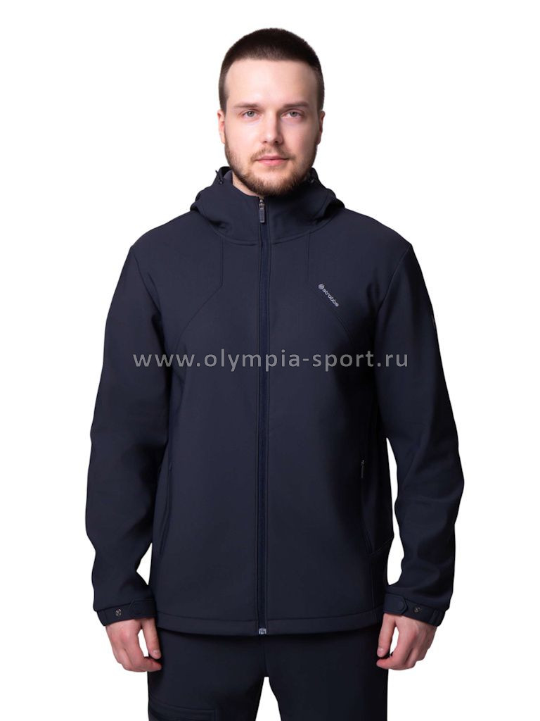 Толстовка мужская Strobbs E2416-2 темно-синий