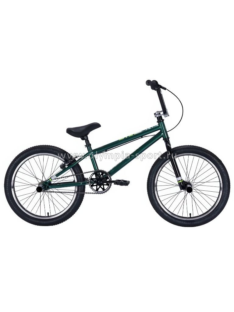 Велосипед TechTeam BMX Step One 20" (рама 18,7") зеленый