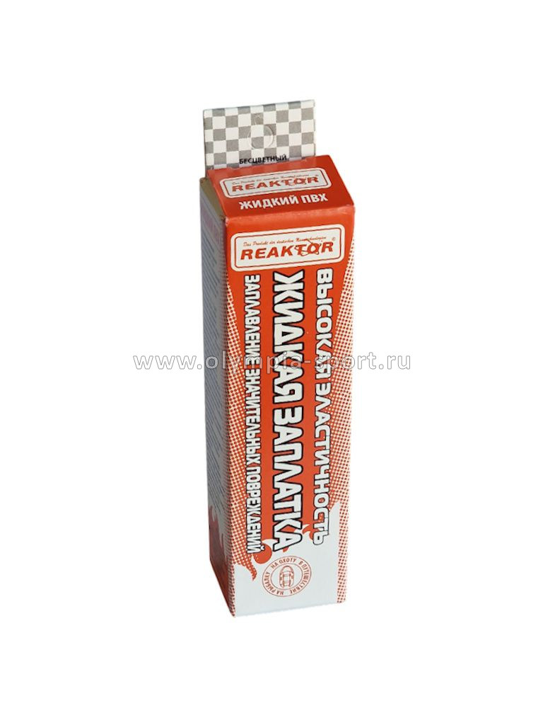 Заплатка жидкая ПВХ высокоэластичная 15 мл бесцвет.