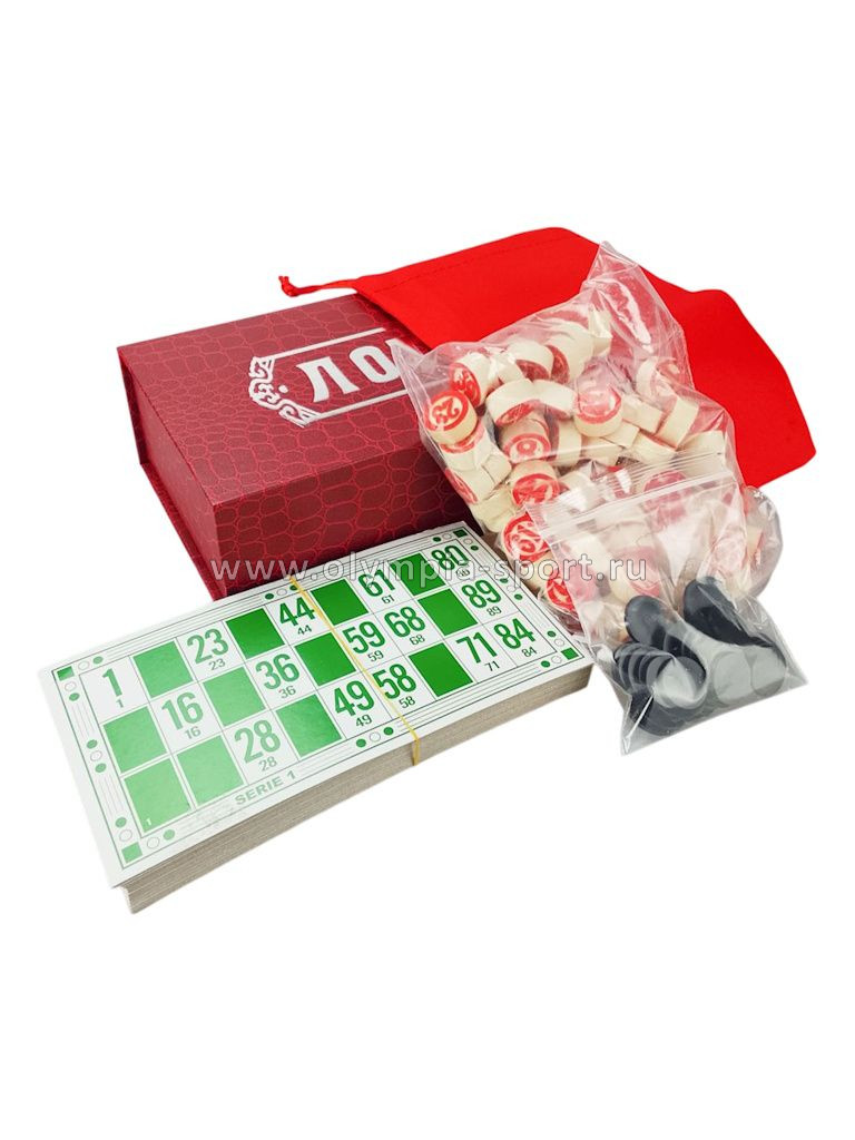 Лото русское LD-2027 (красный)