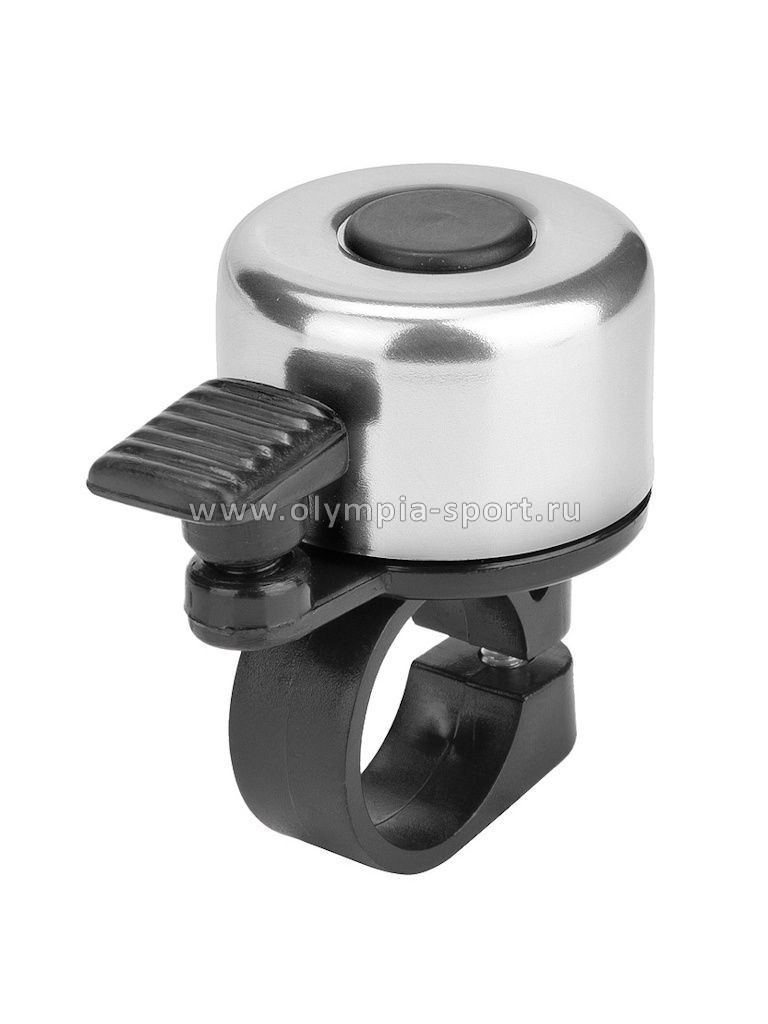 Звонок 11A-06 алюм./пласт., чёрно-серебр.