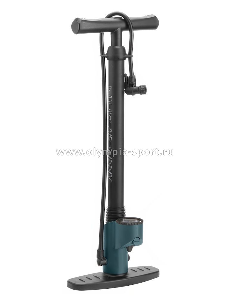 Насос напольный ручной GF-42P с манометром. пластик