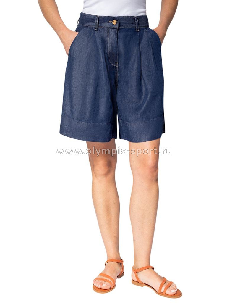 Шорты женские Vilatte D58.023 синий