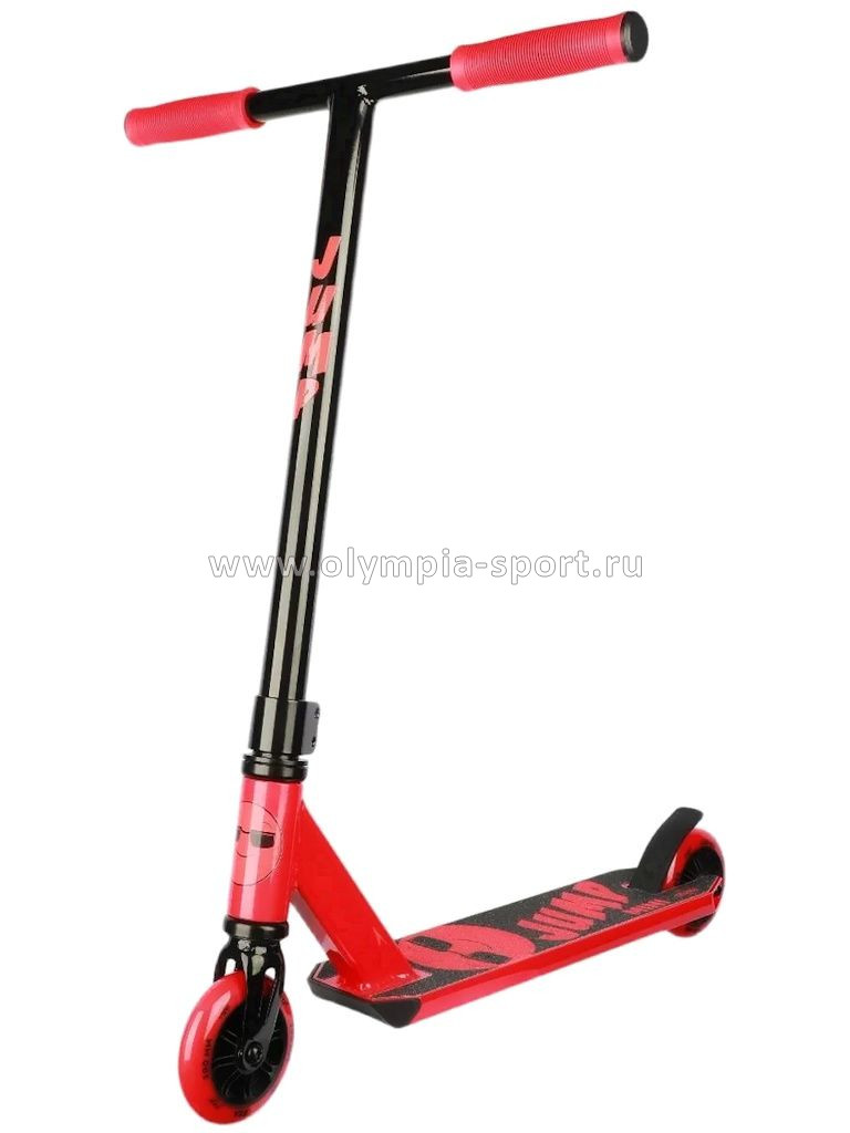 Самокат трюковый ATEOX Jump мини 100mm черный/красный
