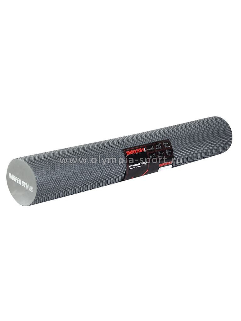 Валик для МФР Harper Gym Pro Series ECE066 Ø15см х 90 см серый