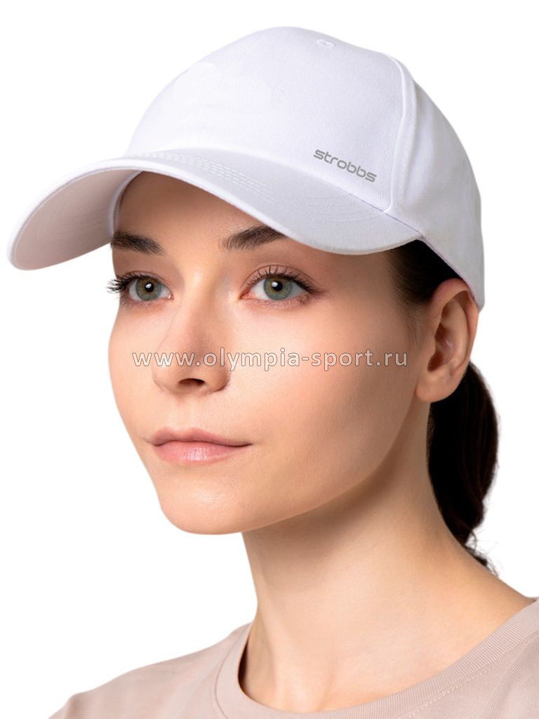 Бейсболка Strobbs M003-6 белый