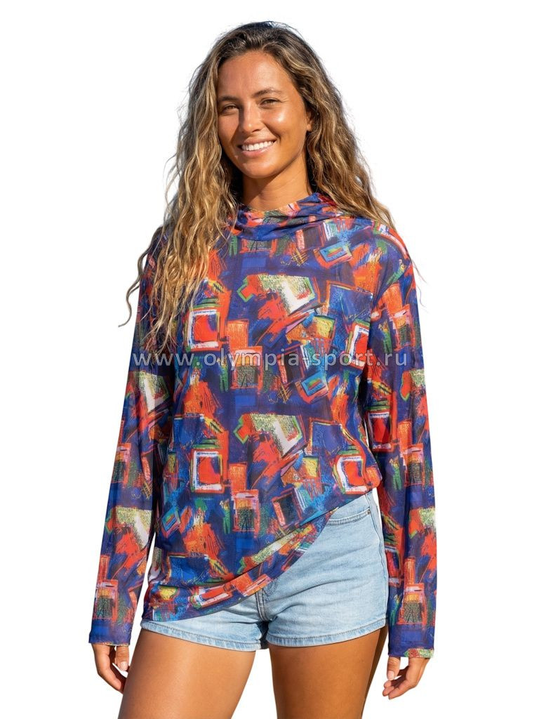 Туника пропускающая загар Teres 507 NFS цв.сине-красный