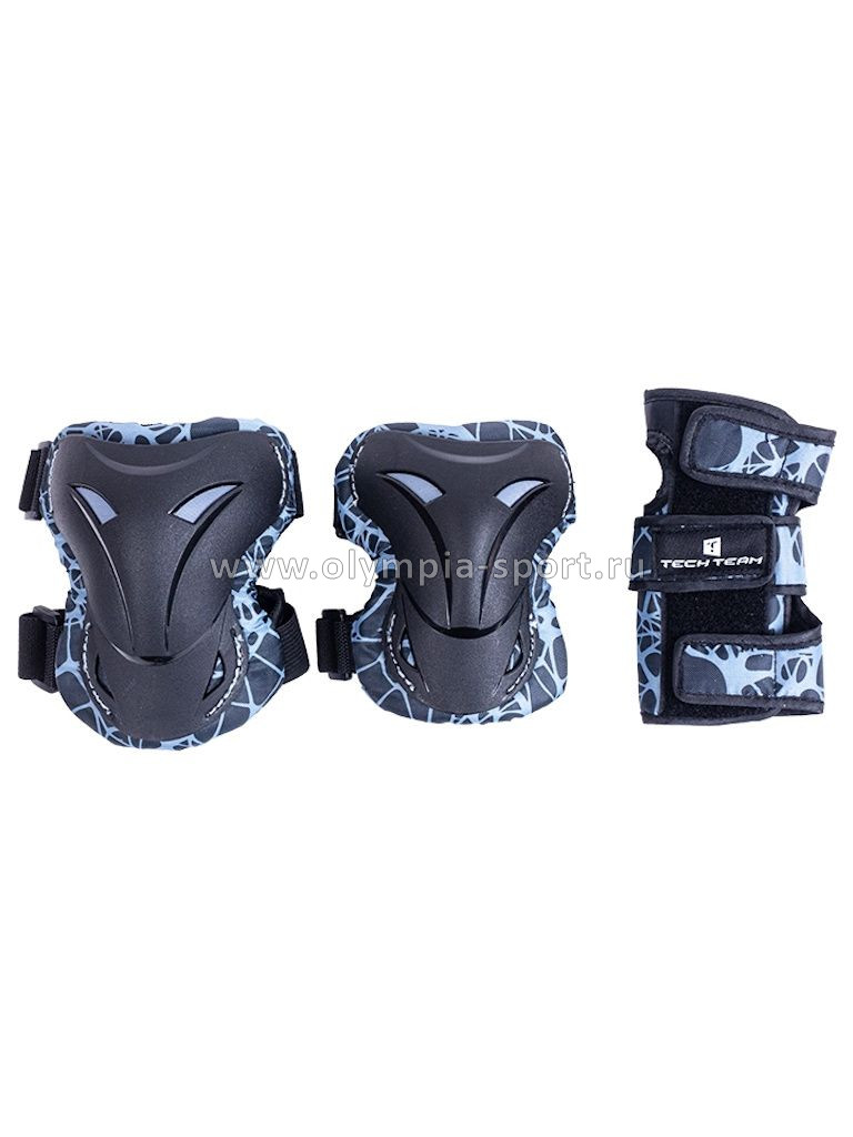 Комплект защиты TT Safe fit teens 3.0 черный-серый
