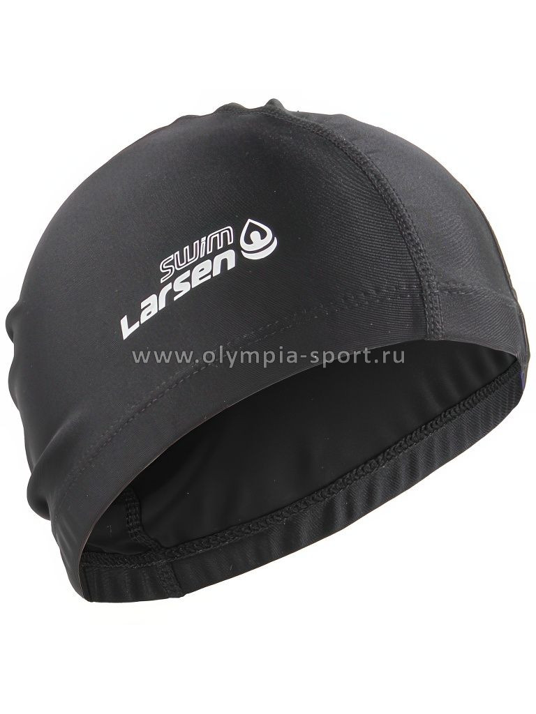 Шапочка для плавания Larsen LCA102 черный