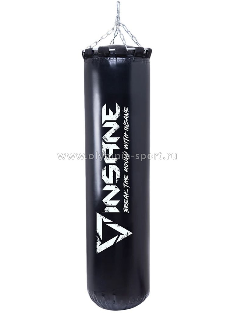 Мешок боксерский INSANE (кольцо,цепь) (Ø26, 75см, 20кг) тент, черный