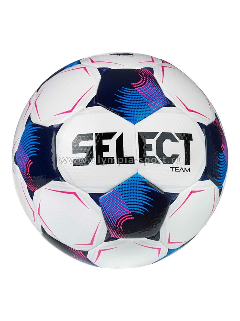Мяч футбольный SELECT Team DB V26, р.5, FIFA Basic, ПУ бело-сине-роз