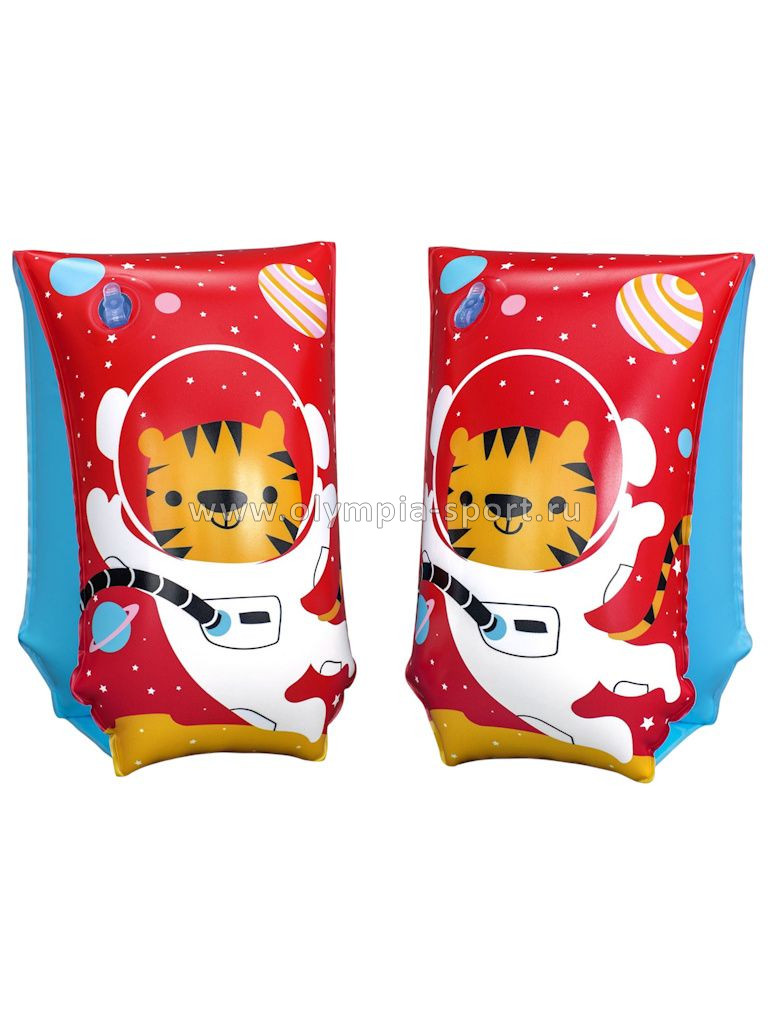 Нарукавники для плавания Bestway 32102 Тигренок 30х15см, надувные, 6-12 лет